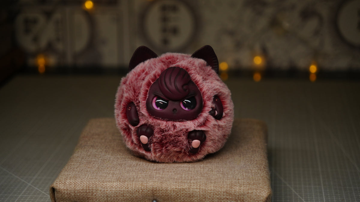 Art Doll | Fluffy Jigglypuff, Handmade Original Art Doll, Custom colors are available