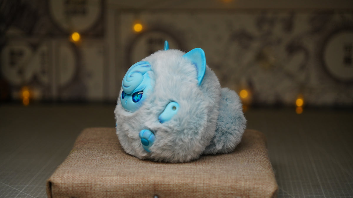 Art Doll | Fluffy Jigglypuff, Handmade Original Art Doll, Custom colors are available