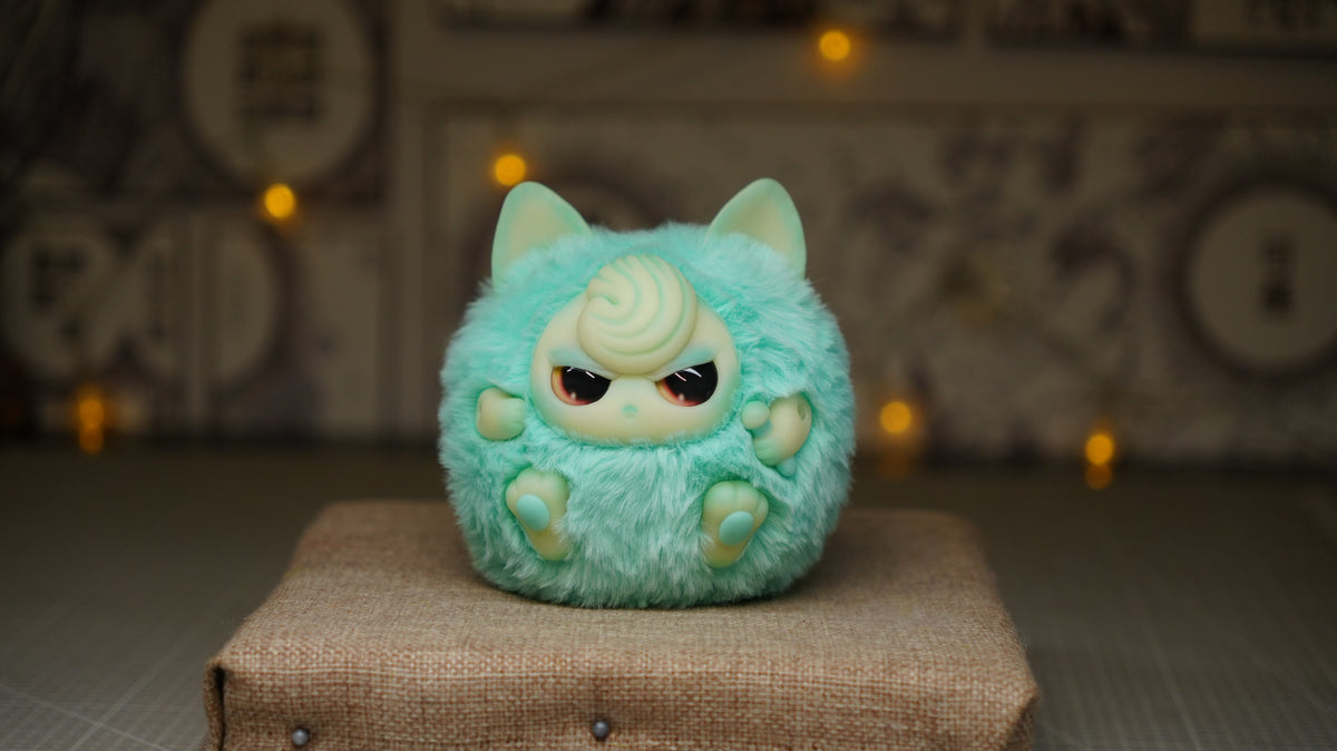 Art Doll | Fluffy Jigglypuff, Handmade Original Art Doll, Custom colors are available