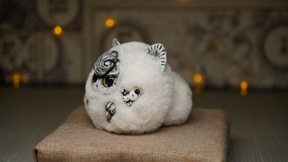 Art Doll | Fluffy Jigglypuff, Handmade Original Art Doll, Custom colors are available