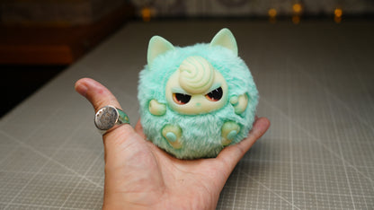 Art Doll | Fluffy Jigglypuff, Handmade Original Art Doll, Custom colors are available