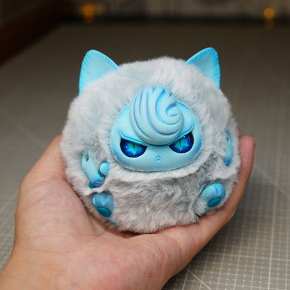 Art Doll | Fluffy Jigglypuff, Handmade Original Art Doll, Custom colors are available